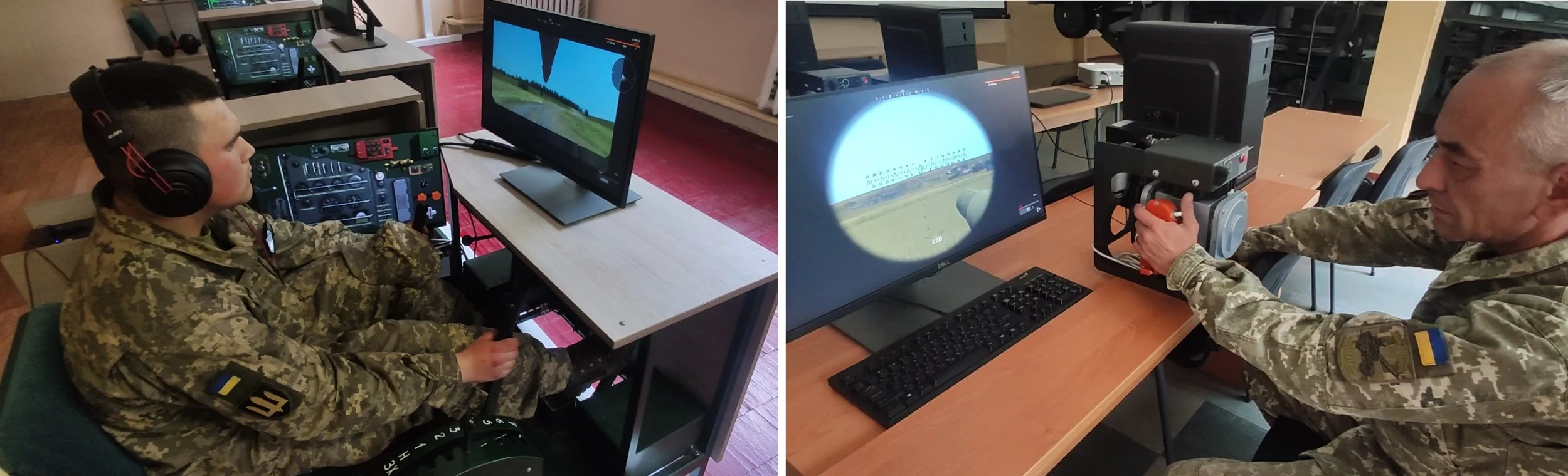 Simulators for training crews of T-64 and T-72 tanks Simulators for training crews of T-64 and T-72 tanks - "Logika"