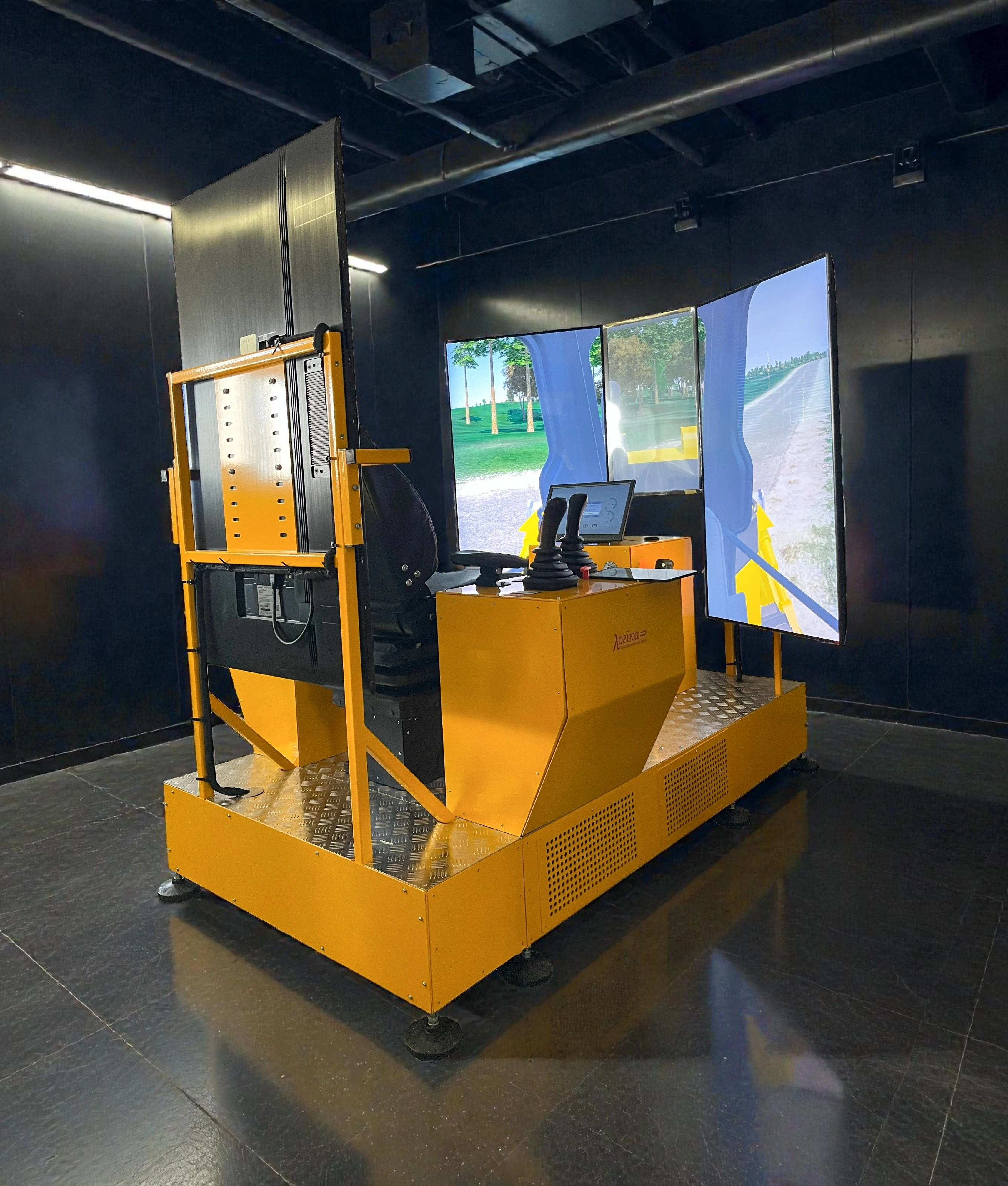 Bulldozer Operator Training Simulator Bulldozer Operator Training
Simulator - "Logika"