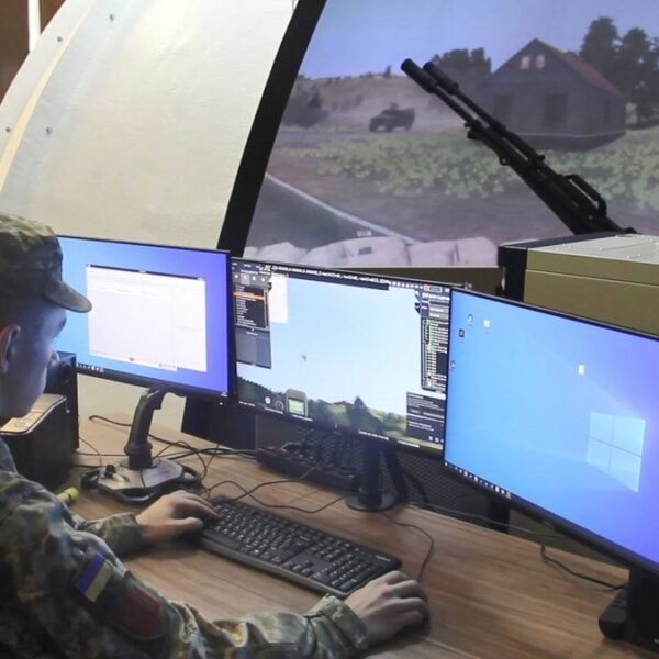 Місце інструктора симулятора ЗУ-23-2 Місце інструктора симулятора ЗУ-23-2