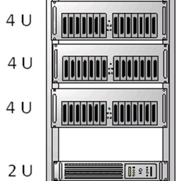 Орієнтовний вигляд комп’ютерного обладнання розташованого у стойці Орієнтовний вигляд комп’ютерного обладнання розташованого у стойці