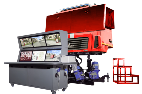 Тренажер водія пожежної машини