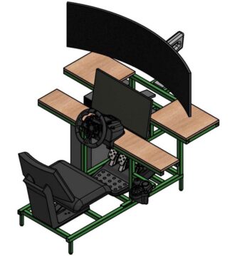 KrAZ-6322 driver training simulator KrAZ-6322 driver training simulator