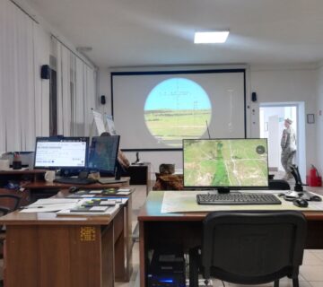 Автоматизовані робочі місця Інструктора, Оператора БПЛА та Спостерігача симулятора Бригадної артилерійської групи (БрАГ)